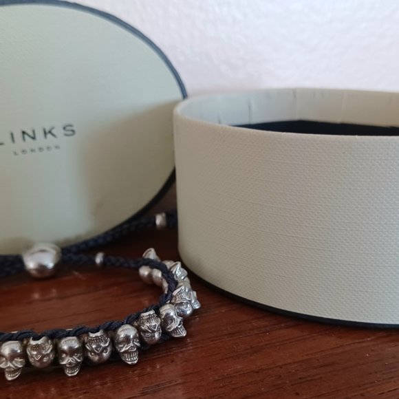 LINKS of London Skull friendship Bracelet - Picture 3 of 3